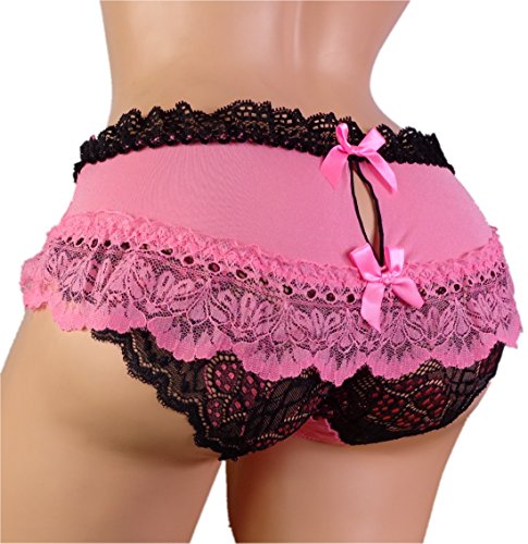 aishani mens lace underwear briefs sissy pouch panties for men, Hot Pink,  Small : : Clothing, Shoes & Accessories