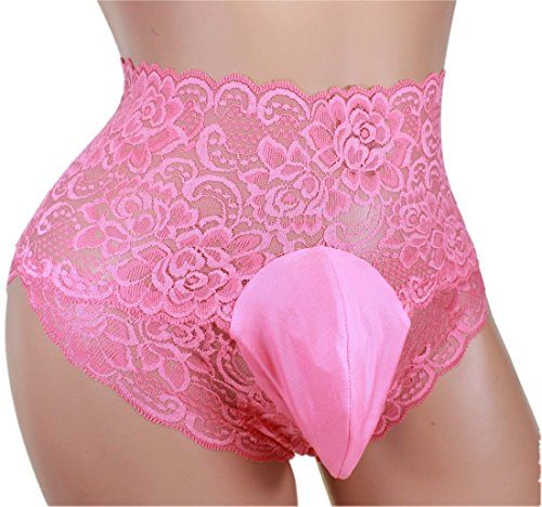 aishani mens lace underwear briefs sissy pouch panties for men, Hot Pink,  Small : : Clothing, Shoes & Accessories