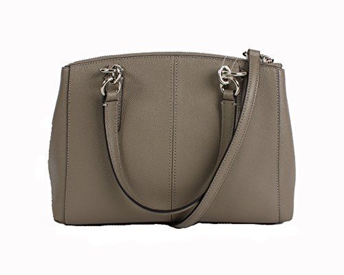 Coach Mini Christie Crossgrain Leather Carryall Satchel Bag
