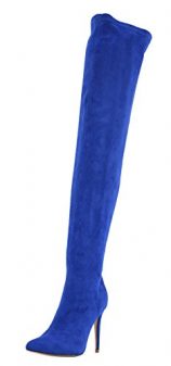 Crossdresser Thigh High Stretch Over Knee Boot (7 Colors – Large Sizes ...