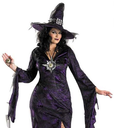 Disguise My Sorceress Crossdresser Plus Size Halloween Costume Large