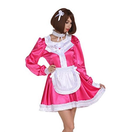 Gocebaby Sissy Girl Maid Lockable Pleated Frill Rose Carmine ...